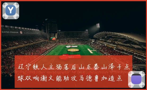 辽宁铁人主场落后山东泰山泽卡点球双响谢文能助攻马德鲁加造点